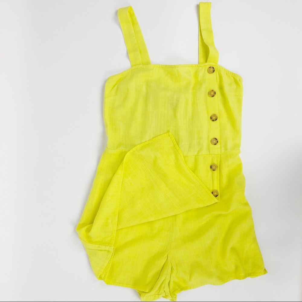 Wild Fable Skort Neon Yellow Romper XS